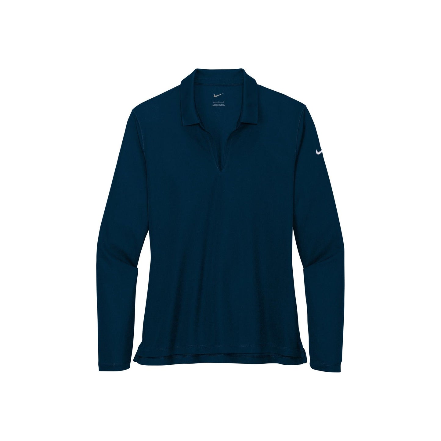 Nike Ladies Dri-FIT Micro Pique 2.0 Long Sleeve Polo