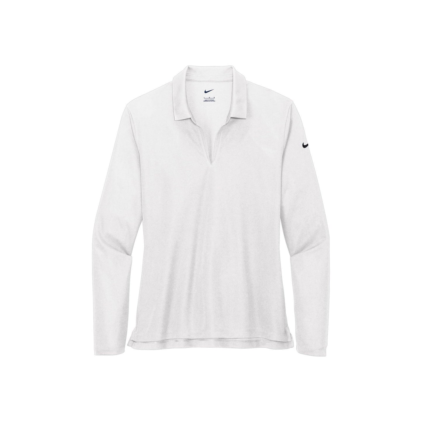 Nike Ladies Dri-FIT Micro Pique 2.0 Long Sleeve Polo