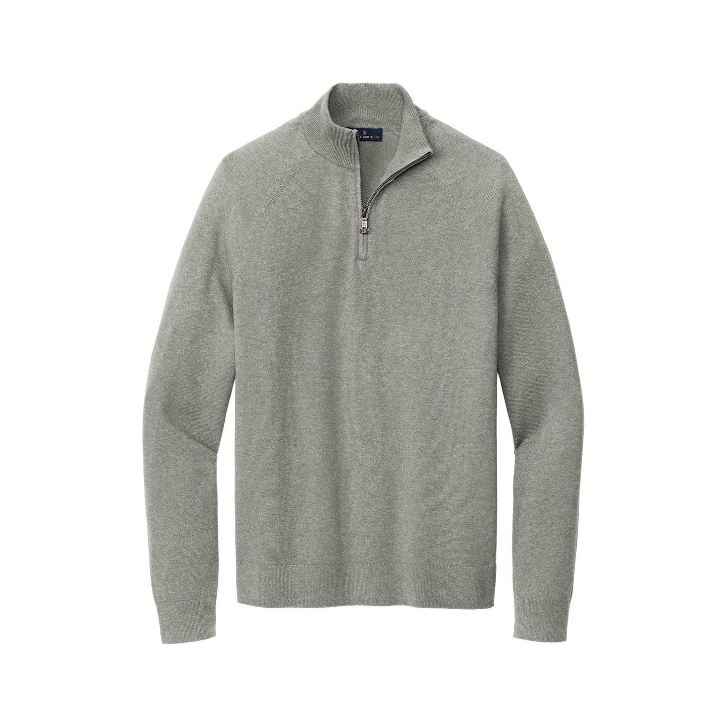 Brooks Brothers Cotton Stretch 1/4-Zip Sweater