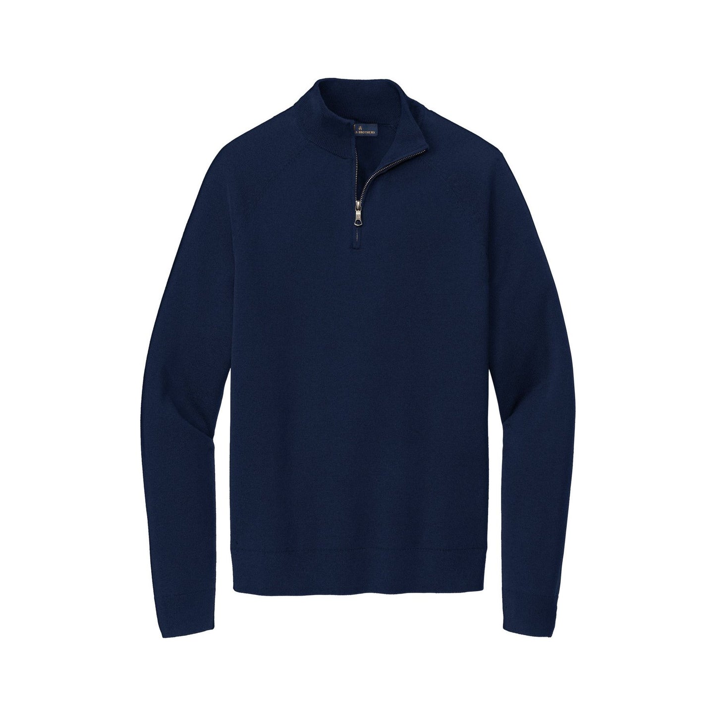 Brooks Brothers Cotton Stretch 1/4-Zip Sweater